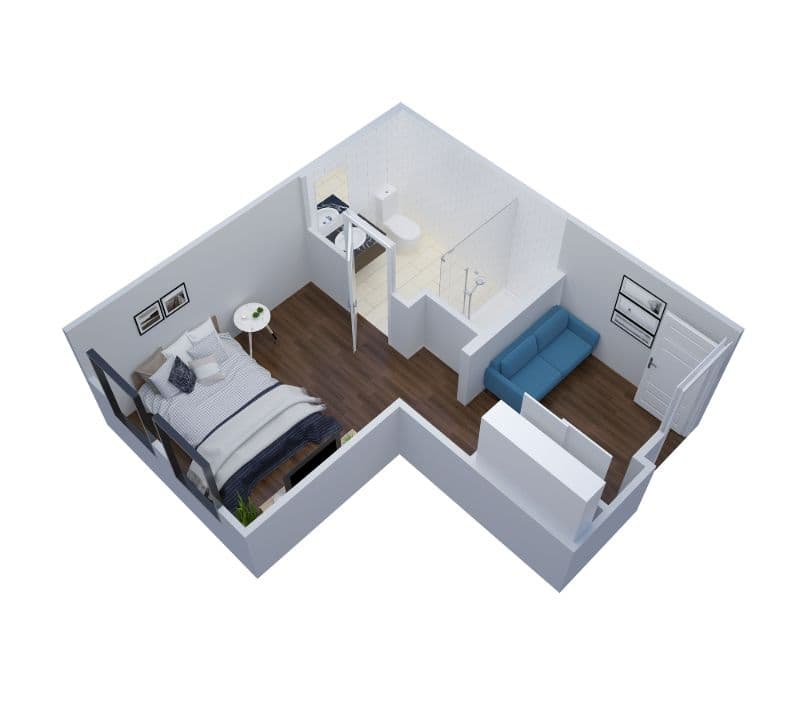 The George floor plan