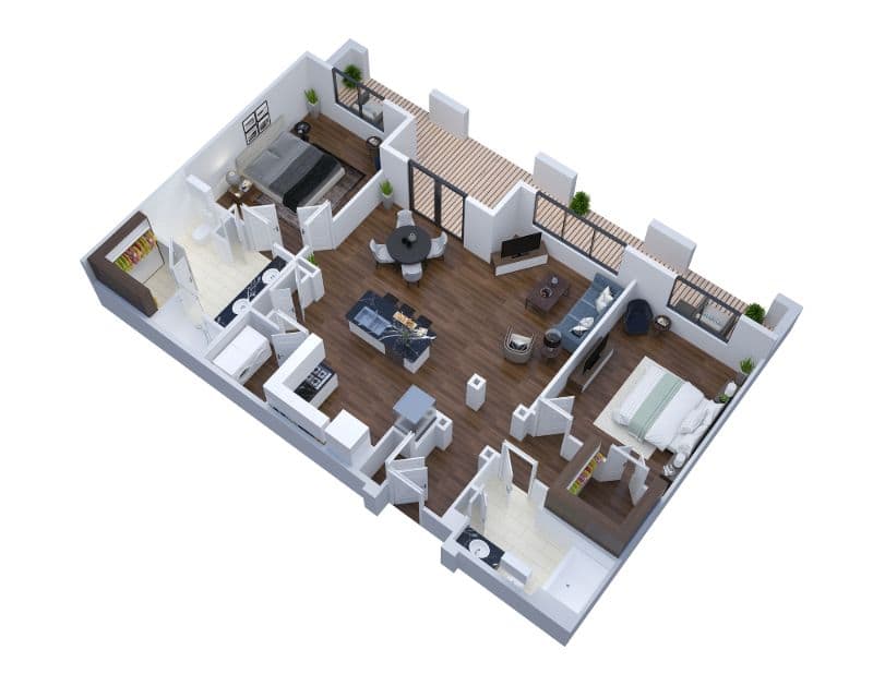 The Bolton floor plan